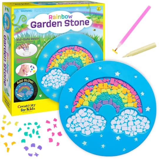 Creativity for Kids&#xAE; Rainbow Garden Stone